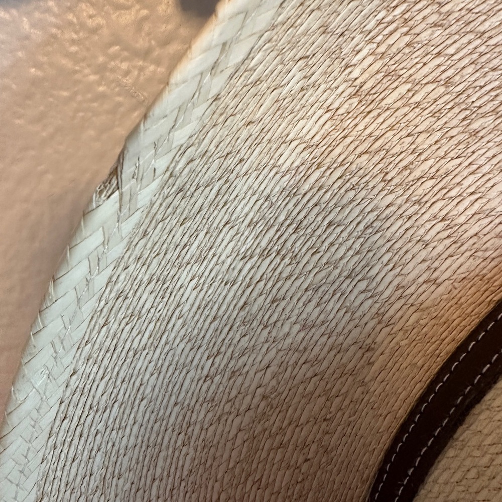 Kid's Tan Straw Cowboy Hat - Picture 4 of 7